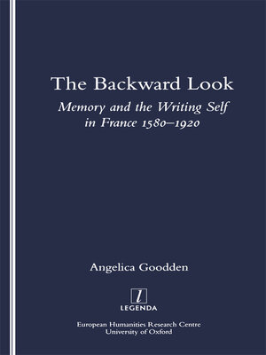cover image of The Backward Look